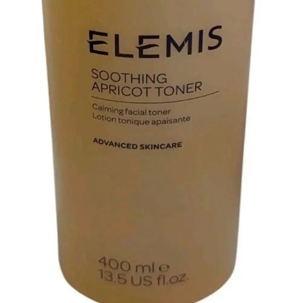 Elemis Soothing Apricot Toner 13.5 oz 400ml Calming Facial Toner Large Skincare